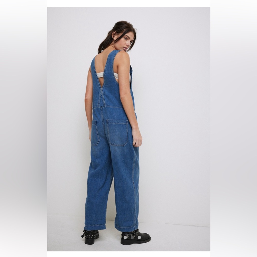 NWOT Free People Jude overalls size XS - Picture 3 of 7